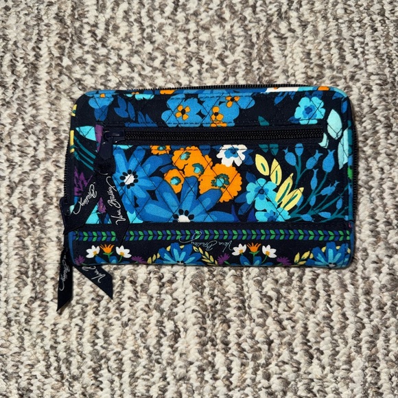Vera Bradley RFID Floral Turn Lock Wallet - Picture 2 of 5